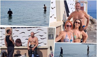 Στα παγωμένα νερά με χαμόγελο οι τολμηροί χειμερινοί κολυμβητές της Κω