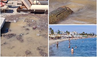 Παράπονα από κατοίκους και επιχ/τίες στην Αβέρωφ - Καταγγέλλουν ότι πέφτουν λύματα στη θάλασσα