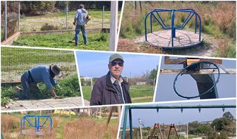 Eθελοντικός καθαρισμός στην παιδική χαρά Αγ. Νεκταρίου από την Κοινότητα Κω - Παράπονα κατοίκων