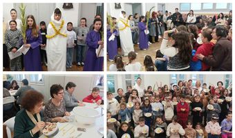 Αναπαράσταση του εθίμου του Λαζάρου από το Λύκειο Ελληνίδων Κω