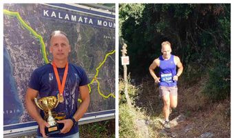 Δεύτερη θέση για τον Γεώργιο Δούβα στο Kalamata Trail Run
