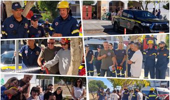Βιωματική δράση πολιτικής προστασίας για τα παιδιά του Σβουρένειου ΚΔΑΠ μεΑ