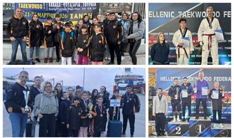 Mε γεμάτες τις αποσκευές από μετάλλια επέστρεψε στην Κω ο "Σπάρτακος" από το τριεθνές πρωτάθλημα Ταεκβοντό στην Ξάνθη