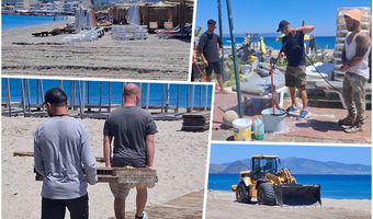 Ετοιμασίες για το άνοιγμα της τουριστικής σεζόν