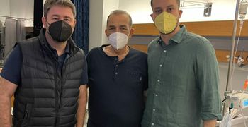 Τον Φώτη Χατζηδιάκο επισκέφθηκε στο νοσοκομείο ο Πρόεδρος του ΠΑΣΟΚ Νίκος Ανδρουλάκης