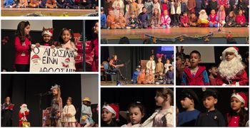 «Χριστουγεννιάτικοι μπελάδες» με χαμόγελα και τραγούδια από την Α’ τάξη του Δημοτικού Σχολίου Πυλίου