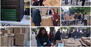 Παρουσία του Περ/ρχη Γ. Χατζημάρκου ξεκίνησε η διανομή οικιακών κομποστοποιητών στην Κω