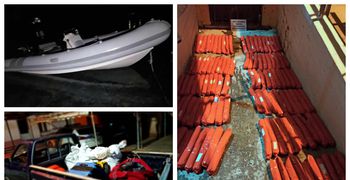 Τους έπιασαν επ΄ αυτοφώρω να μεταφέρουν με σκάφος στην Κάλυμνο μεγάλη ποσότητα εκρηκτικής ύλης - Συνελήφθησαν τρεις ημεδαποί 