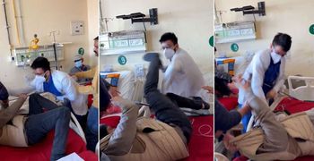 Iνδία: Γιατρός έσπασε στο ξύλο ασθενή επειδή του ζήτησε να μιλάει ευγενικά – Δείτε βίντεο
