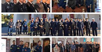 Η Πυροσβεστική Υπηρεσία Κω γιόρτασε τους προστάτες της «Άγιοι Τρείς Παίδες εν Καμίνω»