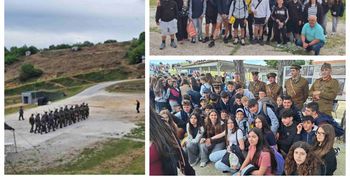 Εκδρομή του Γυμνασίου Αντιμάχειας στο Οχυρό Ρούπελ