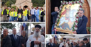 Με λαμπρότητα ο εορτασμός του Αγ. Γεωργίου στα Λάερμα Ρόδου