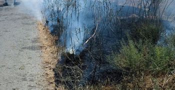 Συμβαίνει τώρα: Φωτιά σε Μαρμάρι και Καρδάμαινα