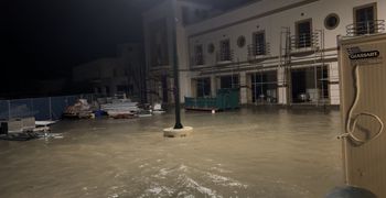 Συνεχίζεται η κακοκαιρία στα Δωδεκάνησα: Σε επιφυλακή η Λέρος - Ζημιές και στη Νίσυρο (vid)