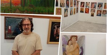Η ατομική έκθεση ζωγραφικής του καλλιτέχνη Μανώλη Κάππα 