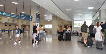 Οριακή αύξηση (0,6%) στην επιβατική κίνηση εξωτερικού τον Ιούλιο για το αεροδρόμιο της Κω