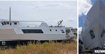Στην τελική ευθεία η καθέλκυση του νέου σκάφους της ΑΝΕ Καλύμνου – Αντικαθιστά το “ΚΑΛΥΜΝΟΣ ΣΤΑΡ” μετά από 5,5 και πλέον χρόνια