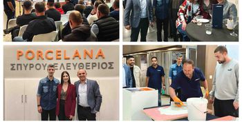 "Porcelana" Λευτέρης Σπύρου: Με μεγάλη επιτυχία η παρουσίαση νέων προϊόντων της "Thrakon"