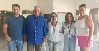Στην Κάλυμνο ο πρώην πρωθυπουργός Κώστας Καραμανλής