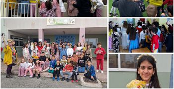 Τα κάλαντα της Άνοιξης ("Χελιδονίσματα") από το 6ο Δημοτικό Σχολείο Κω γέμισαν χαρά το Πλατάνι