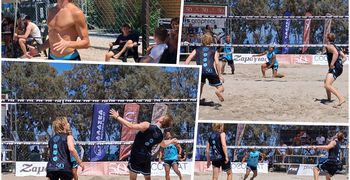 Συνεχίζεται η δράση στο 1ο Διεθνές Open World Tournament Footvolley Κω