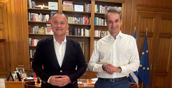 Γ. Παππάς: Συγκεκριμένες παρεμβάσεις για τη Δωδεκάνησο στη συνάντηση με τον Πρωθυπουργό
