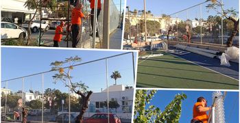 Αλλαγή περίφραξης στην παιδική χαρά Πασσανικολάκη