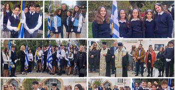 Με λαμπρότητα και συγκίνηση οι εκδηλώσεις από την εκπαιδευτική κοινότητα της Κω για την επέτειο της 25ης Μαρτίου
