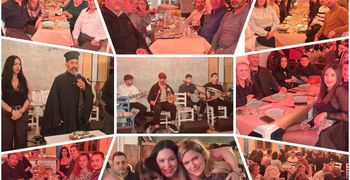 Χορός, κέφι και ευχές στη βραδιά κοπής πίτας του σωματείου χορού "Ακροβάτης"