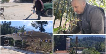 Προετοιμασίες για το μεγάλο πανηγύρι του Αγίου Γεωργίου στα Μαυροκάμπια