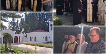 Μνημόσυνο μακαριστού Ναθαναήλ Α’: Ο Σεβασμιώτατος Μητροπολίτης Κώου και Νισύρου κ. Ναθαναήλ στον Άγιο Νεκτάριο Κω