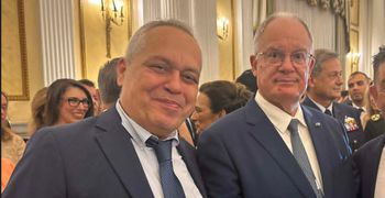 Ο Πρόεδρος της Ε.Ι.Ε.Τ. στην εκδήλωση για την αποκατάσταση της Δημοκρατίας