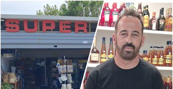 O κ. Μ. Γαρεφαλάκης (επιχ/τίας - Τιγκάκι) μιλάει για την κλοπή στο κατάστημά του