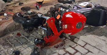 Τροχαίο ατύχημα με τραυματισμό οδηγού μηχανής στο Ζηπάρι