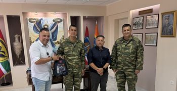 ΕΣΠΕΕΚΩ: ΕΠΙΣΚΕΨΗ ΣΤΗΝ 80 ΑΔΤΕ ΚΑΙ ΔΩΡΕΑ ΑΠΙΝΙΔΩΤΗ ΣΤΟ 80 ΤΥΕΘ (ΣΤΕΠ ΦΡΟΥΡΑΣ ΚΩ)