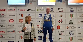 Συνεχίζει να σαρώνει τα χρυσά μετάλλια ο Κωνσταντίνος Χατζηεμμανουήλ στο Πανευρωπαϊκό Πρωτάθλημα Κλειστού Στίβου Μάστερ