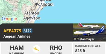 Χαρταετοί εμπόδιζαν την προσγείωση αεροσκάφους από Αμβούργο στη Ρόδο – Χρειάστηκαν τρεις προσπάθειες