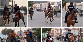 Συνεχίζονται οι "προβες" για την παρέλαση αλόγων στο Πυλί 