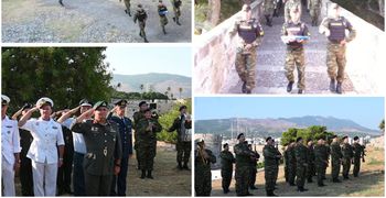 Επίσημη έπαρση και υποστολή της σημαίας στο Κάστρο της Νεραντζιάς