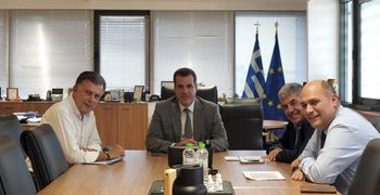 Συνάντηση του Δημάρχου Κω στο Υπ. Μετανάστευσης: Επιπλέον 2,5 εκατ. ευρώ για το έργο στο Καμάρι Κεφάλου
