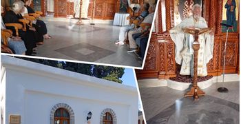 Κυριακή στην Ιερά Μονή Αγίου Νεκταρίου Κω