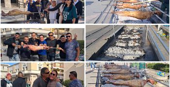 Όλα έτοιμα για το σημερινό Πασχαλινό γλέντι στην Πλ. Ελευθερίας Κω