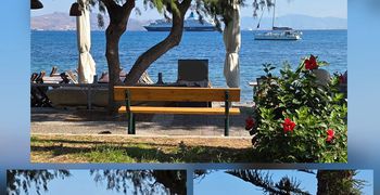 Π. Πετρής: Νέα παγκάκια στη Β. Γεωργίου με θέα τραπεζοκαθίσματα 