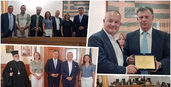 Απονομή του τιμητικού τίτλου «Πολίτης της Κω» στον Πρέσβη του Ηνωμένου Βασιλείου στην Ελλάδα κ. Matthew Lodge
