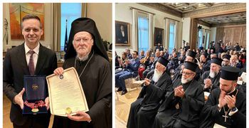 Ο Μητροπολίτης κ. Ναθαναήλ συνοδεύει τον  Oικουμενικό Πατριάρχη στην Αθήνα