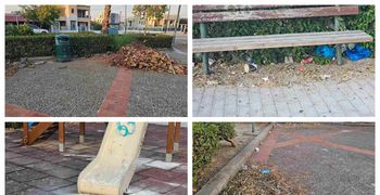 Αναγνώστρια: Εγκαταλελειμμένη γεμάτη από σκουπίδια η παιδική χαρά πίσω από το 1ο Δημ. Σχολείο Κω