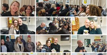 Ασφυκτικά γεμάτη η αίθουσα του ΕΠΑΛ Κω για τον Στέφανο Ξενάκη