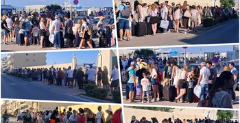 Μεγάλες ουρές στη Σένγκεν Κω - Απίστευτη ταλαιπωρία για εκατοντάδες επισκέπτες