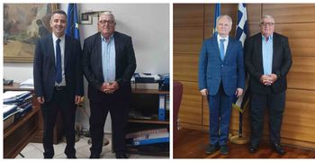 Σειρά επαφών του Αντιπεριφερειάρχη Φιλήμονα Ζαννετίδη στην Αθήνα για κρίσιμα ζητήματα του πρωτογενούς τομέα 