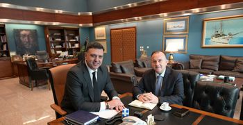 Συνάντηση του Βουλευτή Γ. Παππά με τον Υπ. Ναυτιλίας Β. Κικίλια – Προτεραιότητα η επίλυση του στεγαστικού για τα σώματα ασφαλείας